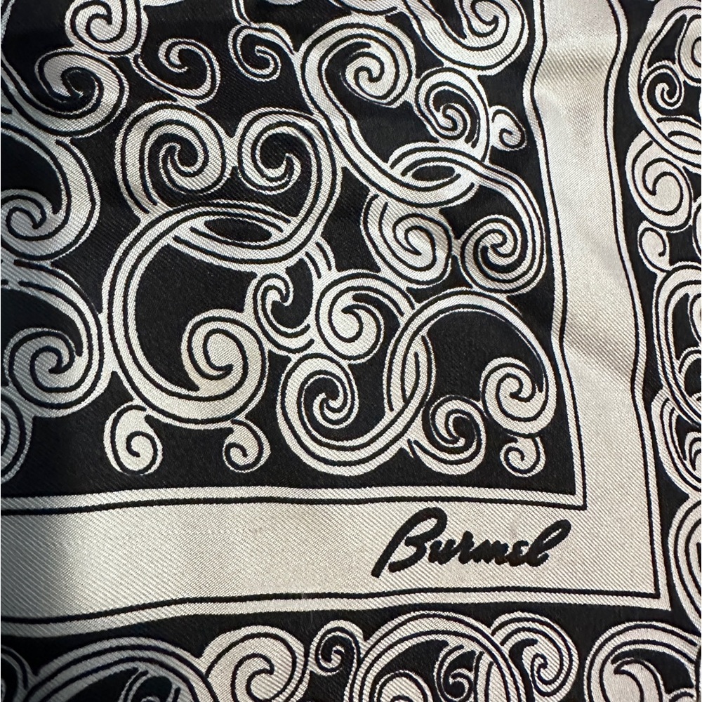 Luxury Burmel Vintage Silk Scarf